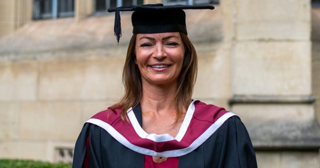 Woman who left school at 15 with no qualifications graduates as doctor