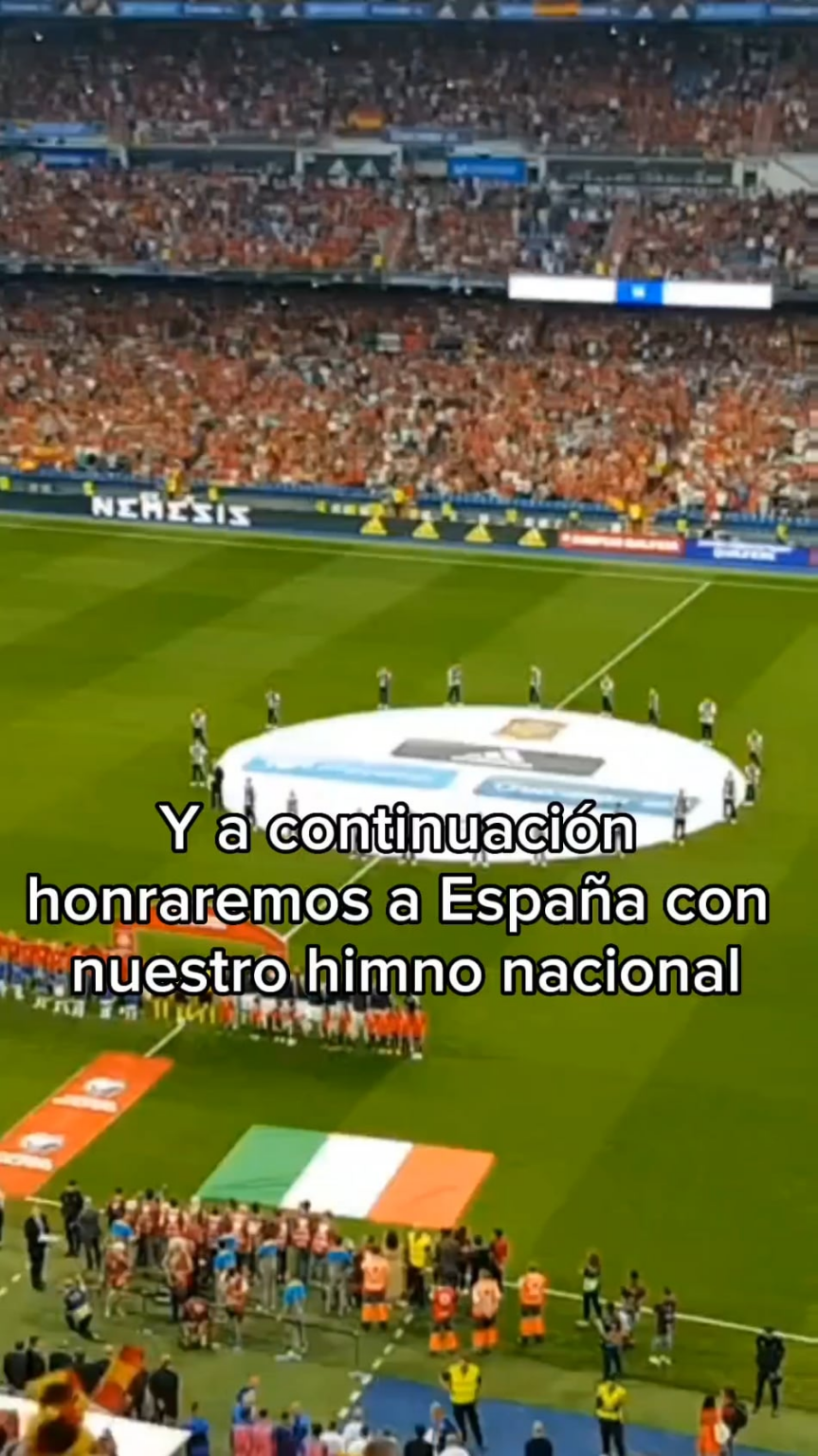 If sporting events in Spain were like those in the US