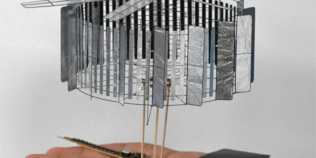 The Smallest, Lightest Solar-Powered Drone Takes Flight | It weighs less than a nickel and can fly nonstop while the sun shines