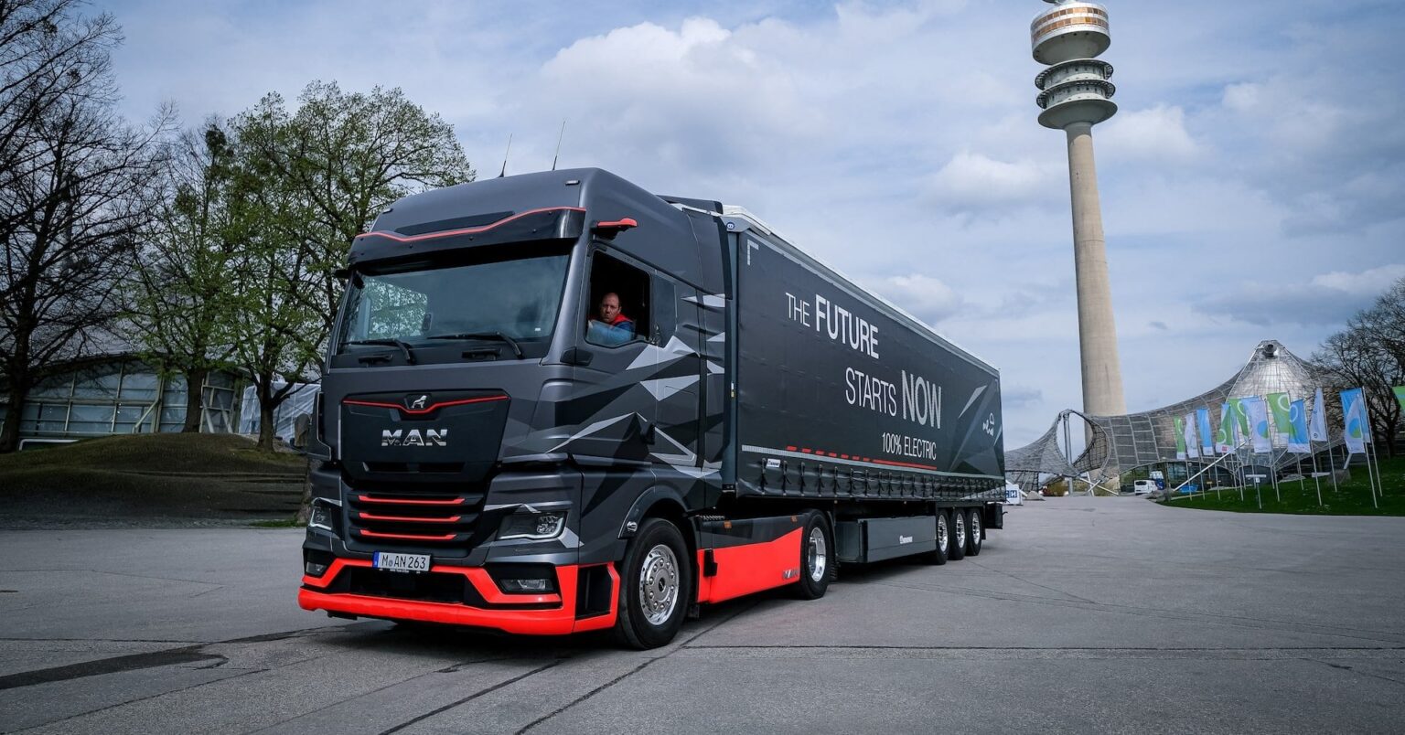 Germany launches electric truck charging network covering 95% of their motorways