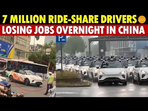 Our Robo-taxi future is arriving quicker in China; One new service is already doing 100,000 rides per day at 10 cents per km (16c per mile).