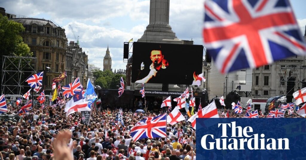 Eight arrested at far-right Tommy Robinson protest in central London