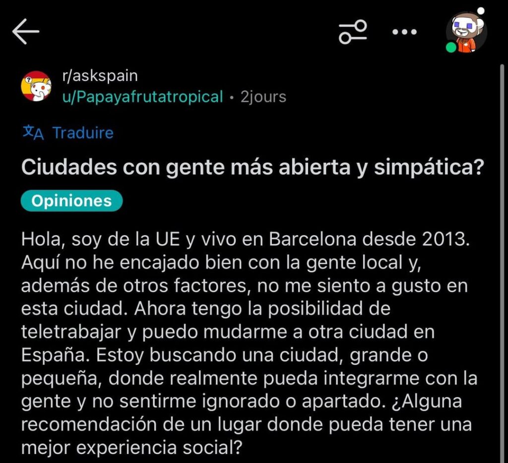 Talking about BCN in another sub = Ban
