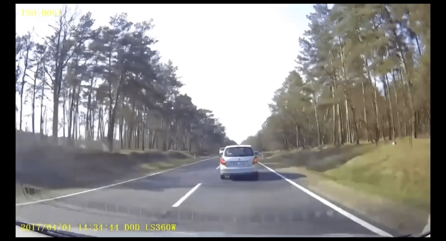 The driver believed in himself