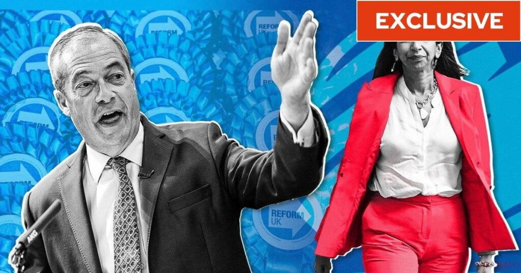 Suella Braverman expected to defect to Reform as Tory leadership race heats up