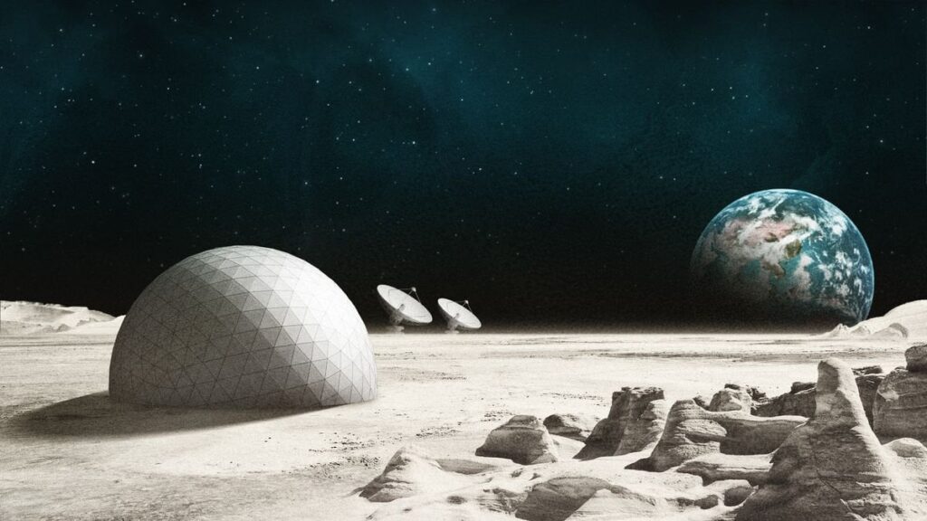 What would a colony on the Moon look like? - People could be living in lunar 'houses' by 2040, says Nasa