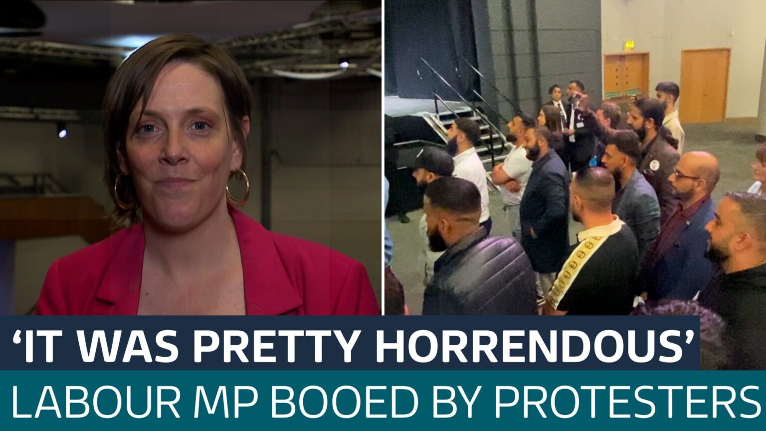 'It was pretty horrendous': Jess Phillips booed by pro-Palestinian protesters after retaining seat