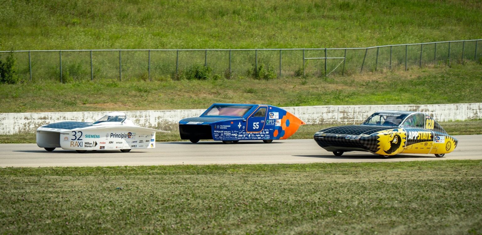 2024 American Solar Challenge - Student built solar powered cars in a road race across America - July 12-27