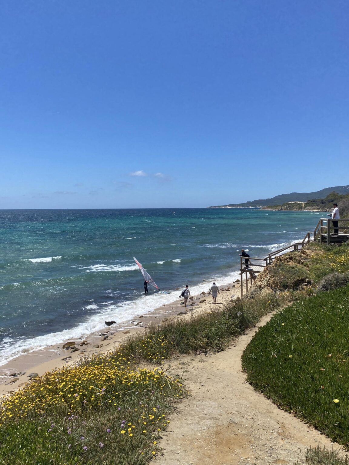 Beautiful spot for windsurfing in Tarifa 😍