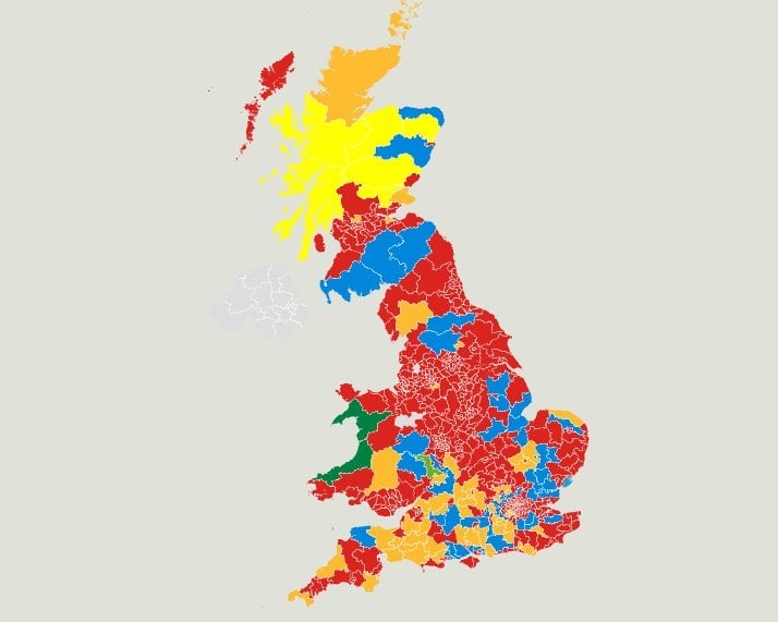 Survation MRP: Labour 99% Certain To Win More Seats Than in 1997