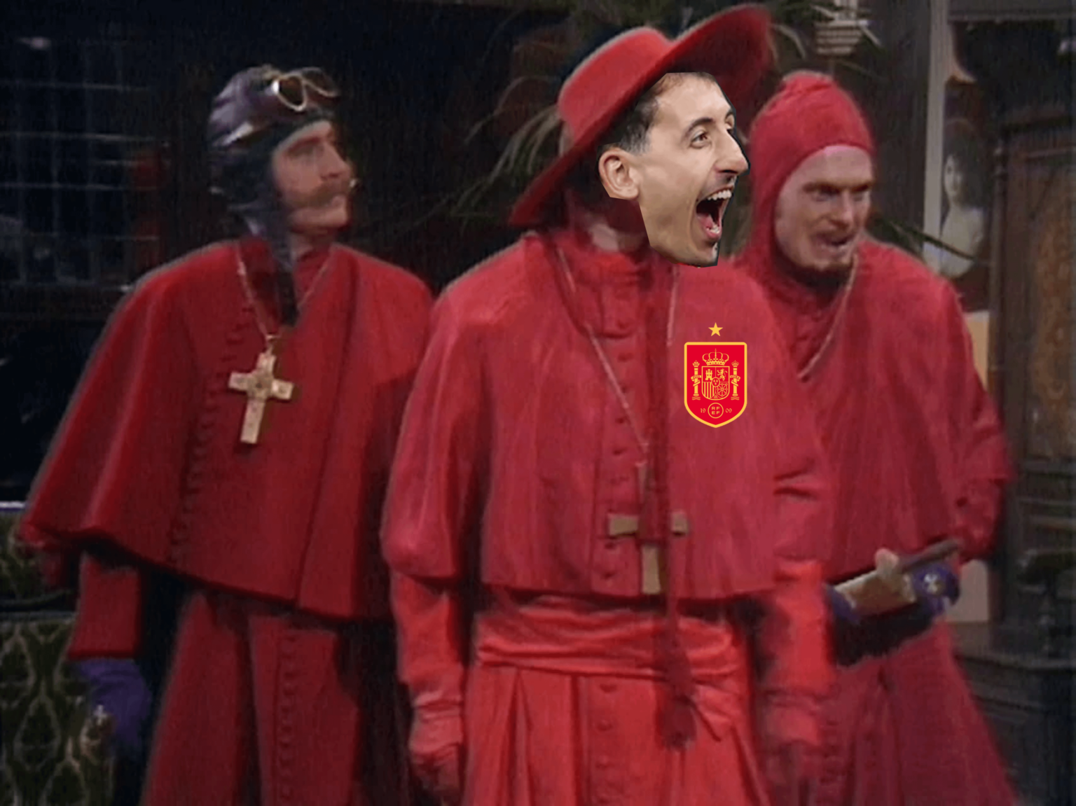 "Nobody expects the spanish inquisition"