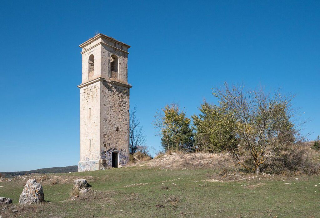Ochate, an uninhabited town located in the County of Treviño (Burgos) where paranormal phenomena supposedly occur.
