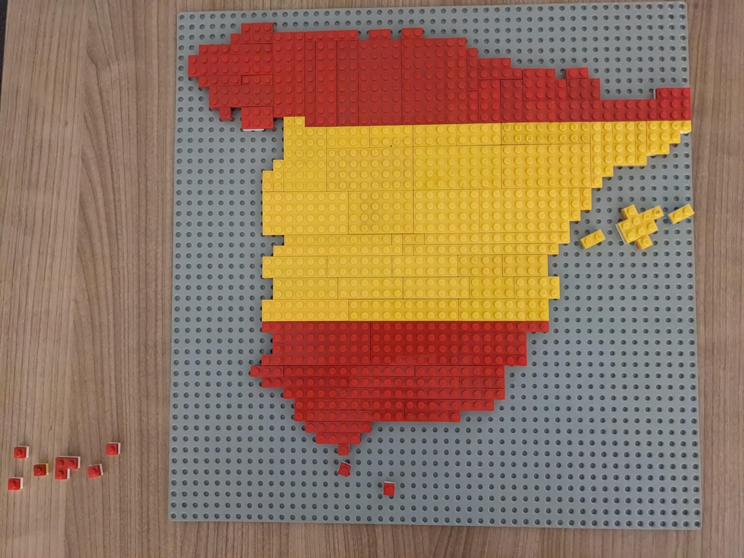 Spain made in Lego