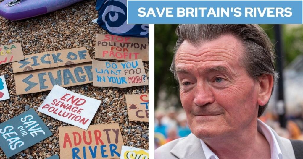 Labour has no real plan to fix UK rivers, Feargal Sharkey warns