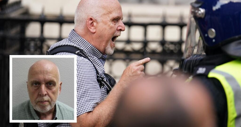 Sutton man, 61, who chanted ‘who the f*** is Allah’ is jailed for 18 months.