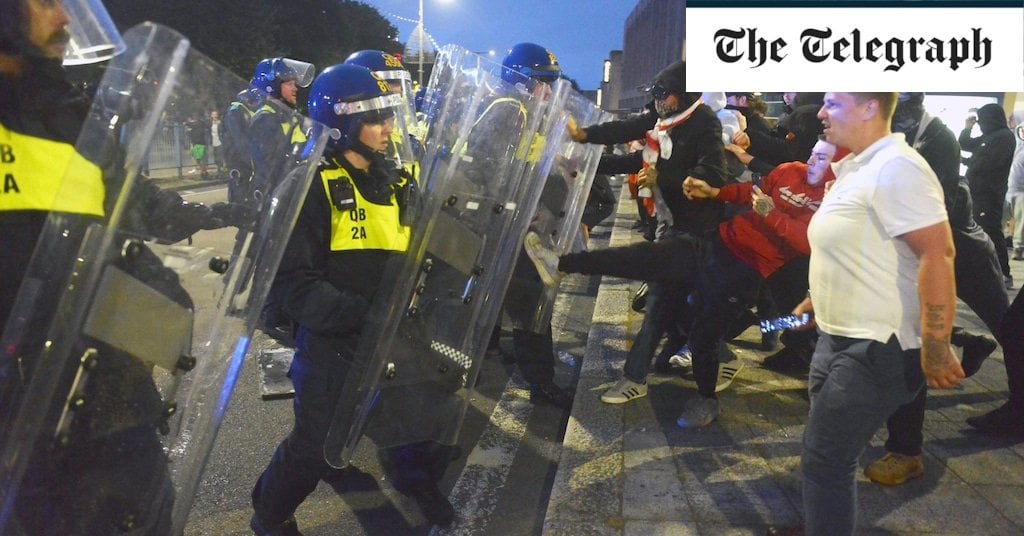 Man described by judge as the ‘least involved’ in riot jailed for a year