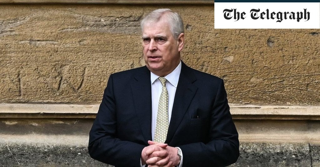 King axes Prince Andrew's security team