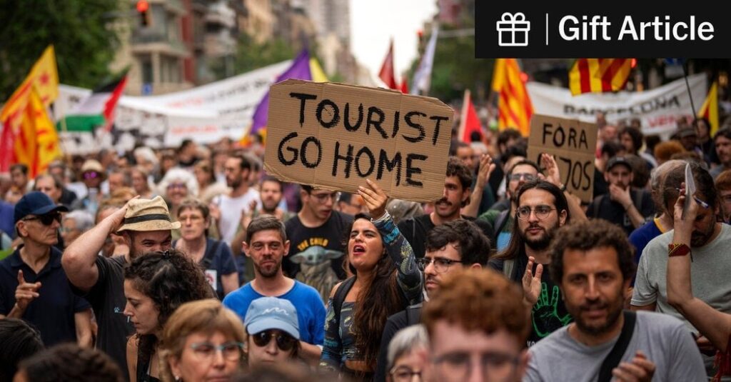 Barcelona Confronts Mass Tourism: NYTimes Gift Article