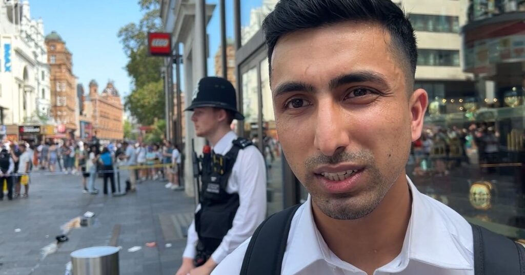 Hero tackles knifeman 'stabbing girl in face' as tourists watch in horror