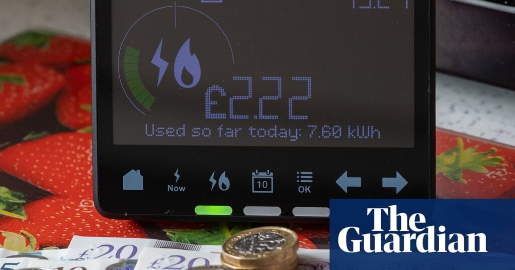 Average annual energy bill to rise by 9.5% to £1,717 in Great Britain from October