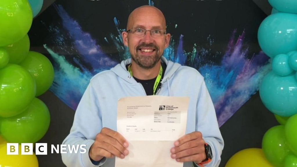 Data analyst, 42, finally gets maths GCSE
