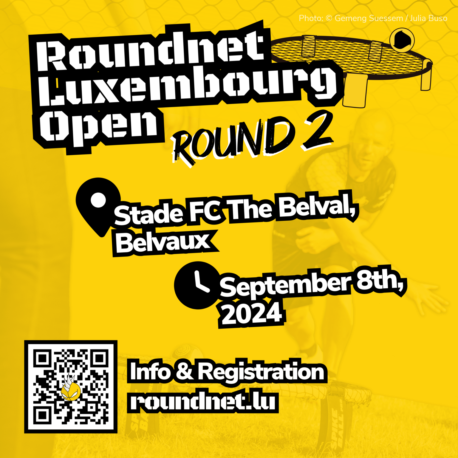 Roundnet Luxembourg Open - Round 2  |  [Spikeball Tournament]