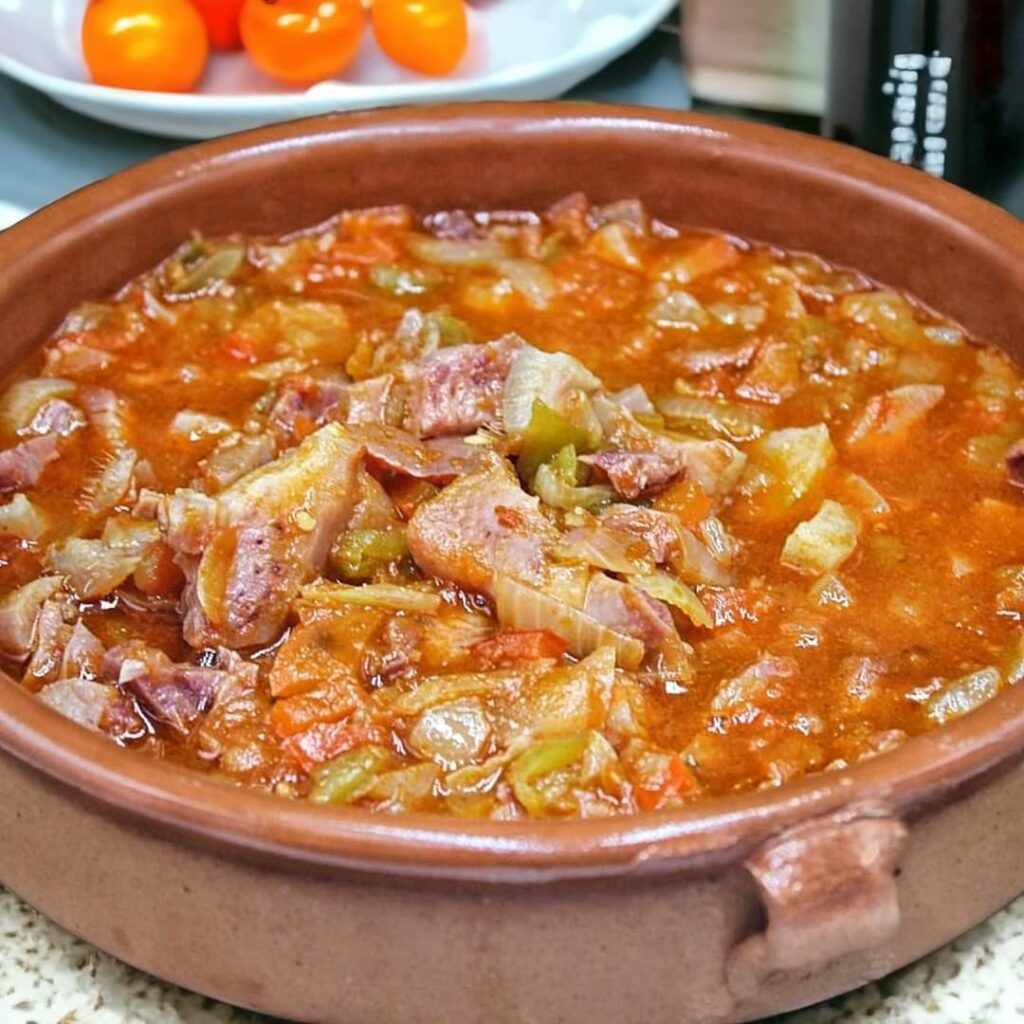 Pork snouts in sauce Pork snouts in sauce