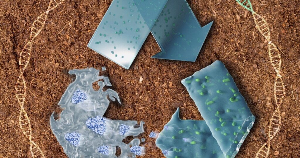 Eco-friendly "living plastic" contains the seeds of its own destruction