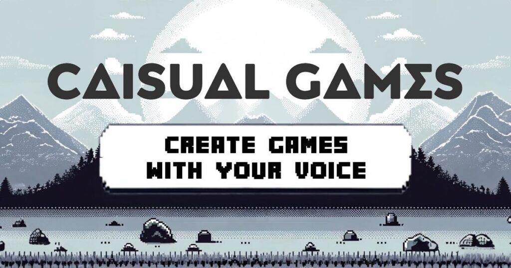 I just made a game by talking to my computer?