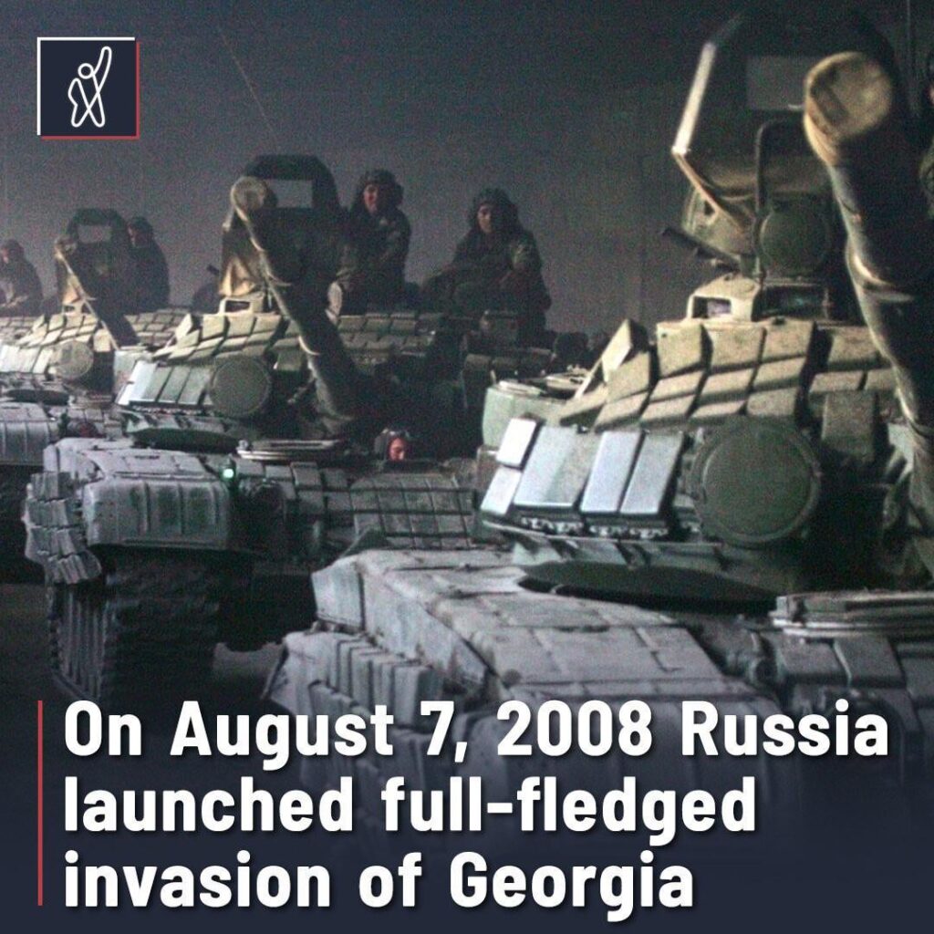 The Russian occupation is still ongoing to this day