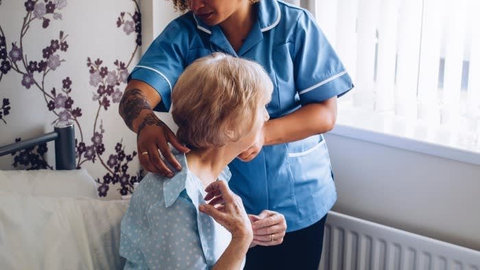 UK visa applications from care workers fall sharply