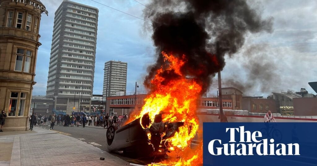 Police station set on fire in Sunderland as UK unrest rolls on | UK news