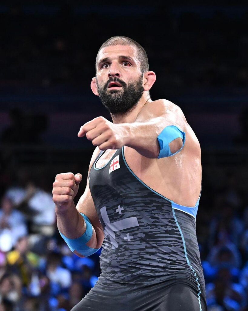 🥇🇬🇪 Geno Petriashvili wins the gold medal in men's freestyle 125 kg event in Wrestling at the Olympics