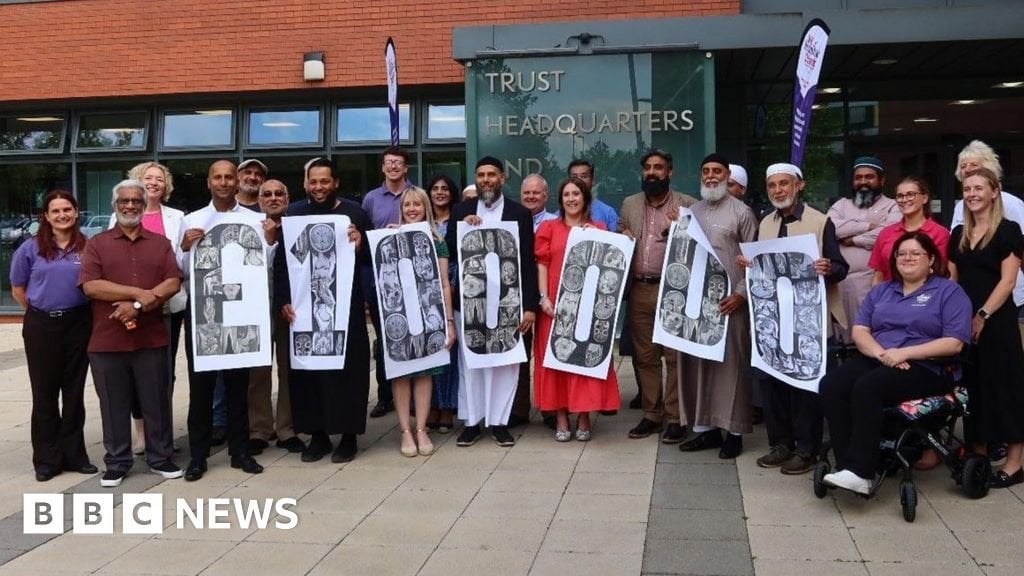 Mosques raise £100,000 for Pinderfields Hospital scanner