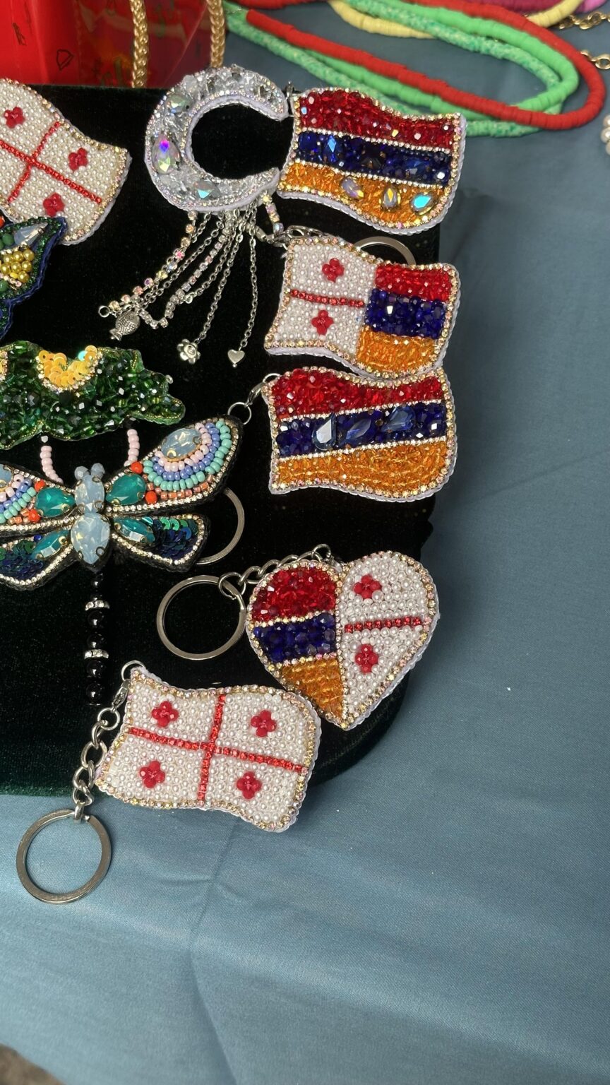 Small art pieces from Georgian artist in yesterday’s festival in Ijevan,Armenia.❤️