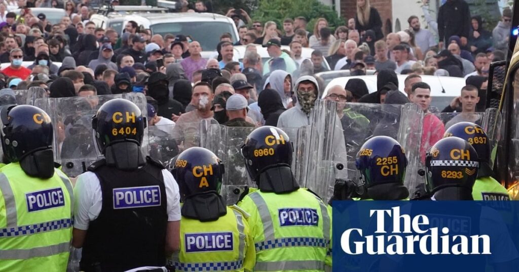 Nigel Farage giving legitimacy to violent protesters, says Liverpool mayor | UK news