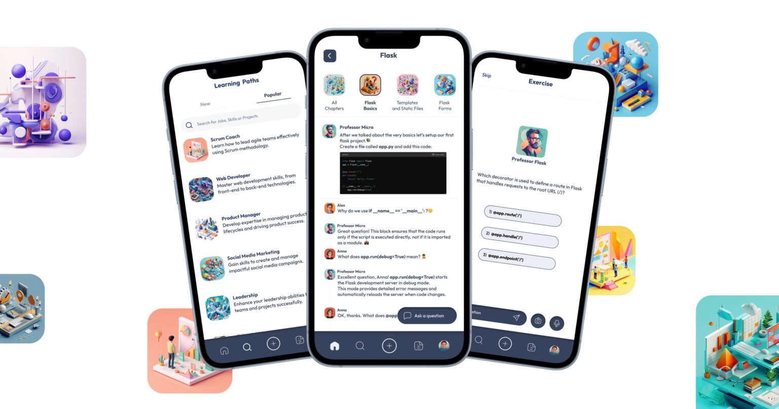This AI learning app creates a social media feed so you can learn anything easily by doomscrolling