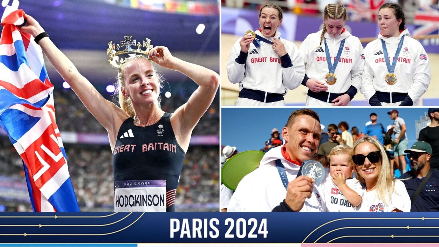 Full list of Team GB's Olympic medals at Paris so far