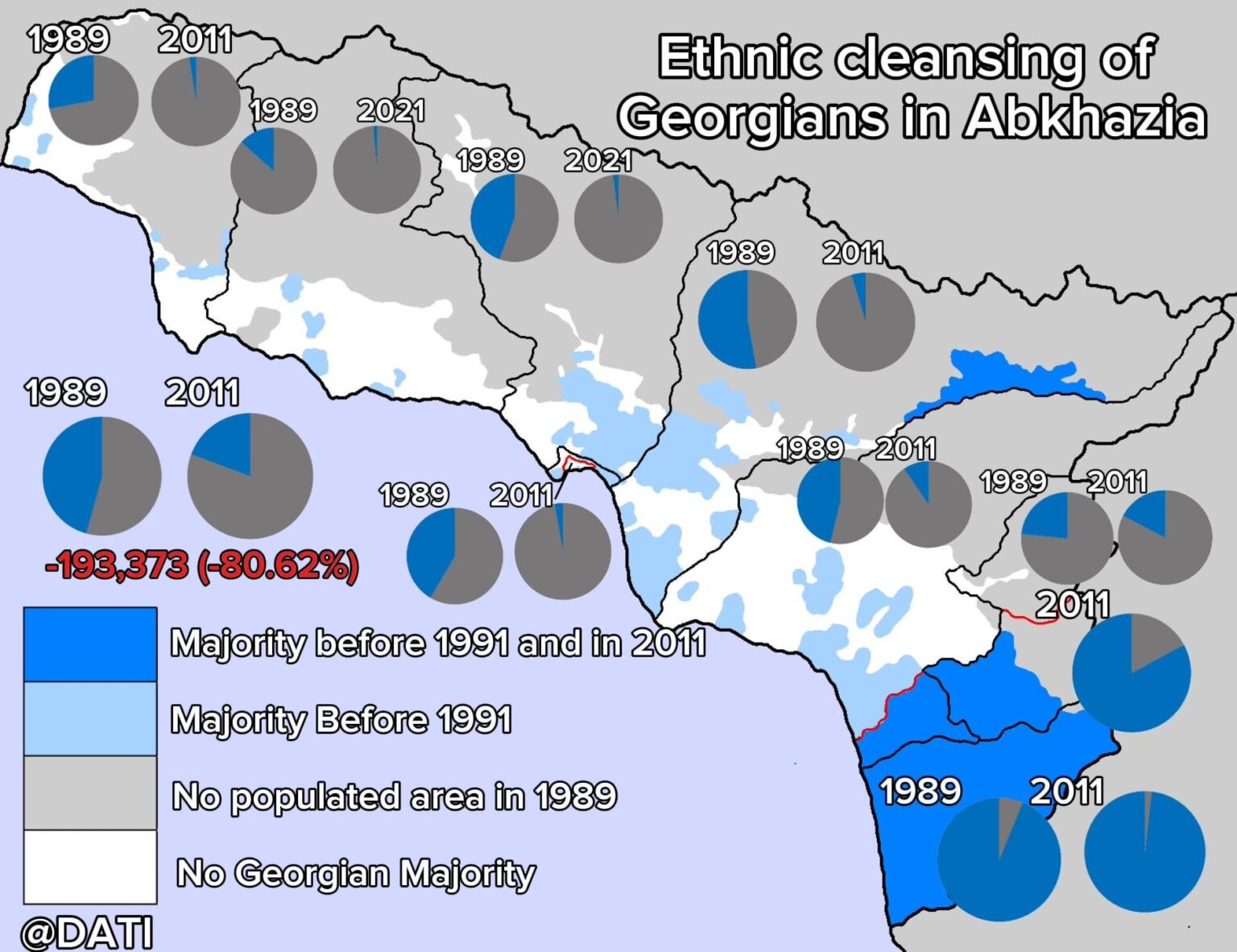 Ethnic cleansing of Georgians in Abkhazia