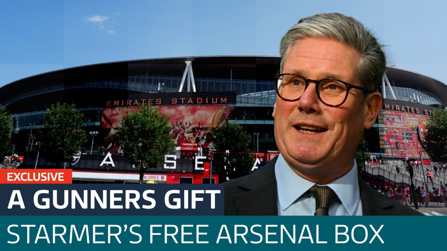 Sir Keir Starmer given Arsenal hospitality box worth thousands