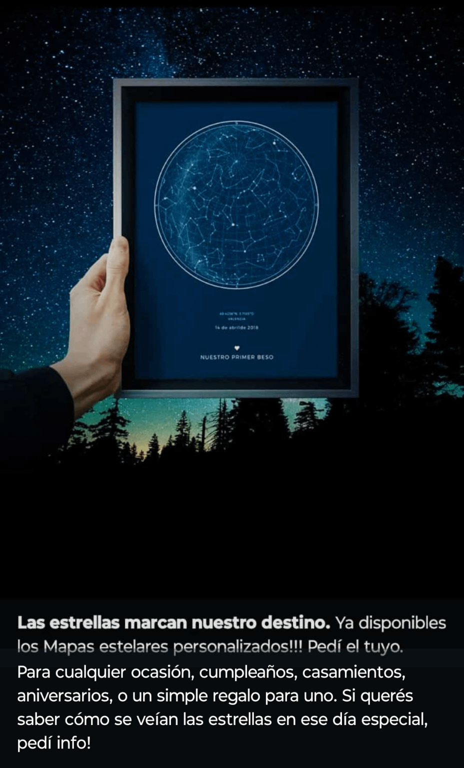 Custom star map!