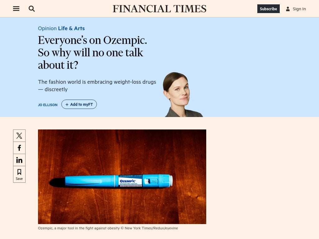 Ozempic has already eliminated obesity for 2% of the US population. In the future, when its generics are widely available, we will probably look back at today with the horror we look at 50% child mortality and rickets in the 19th century.