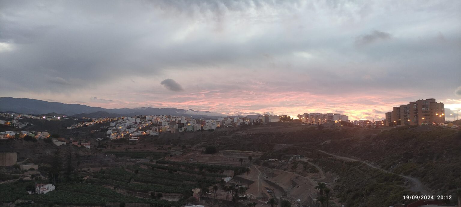 Sunset in Las Palmas (Gran Canaria)