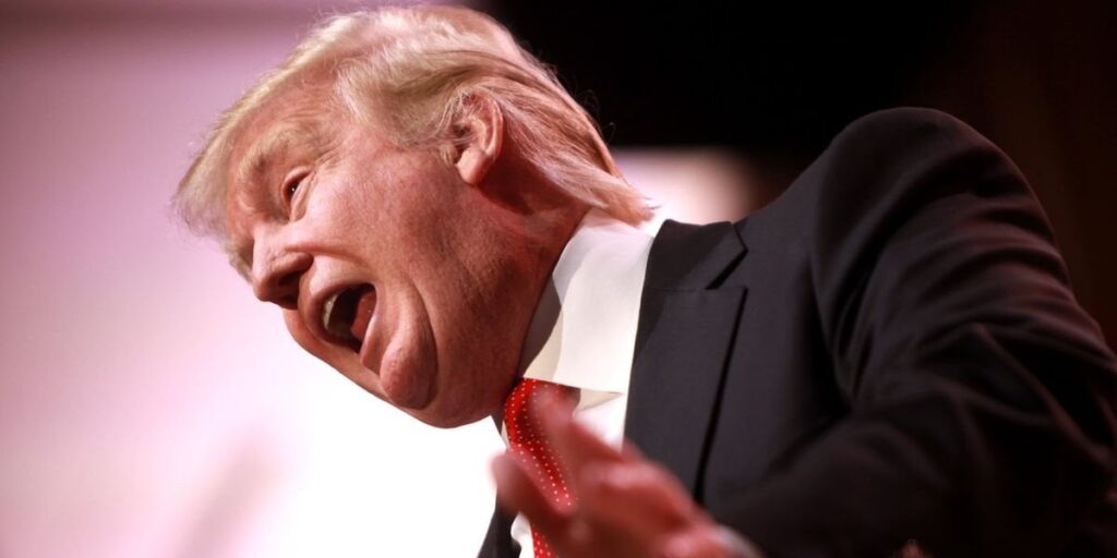 Trump runs ads in Georgia the state — with pictures of Svaneti Mountains