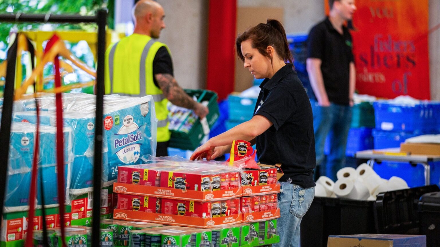 Half of people claiming universal credit ran out of food in the last month