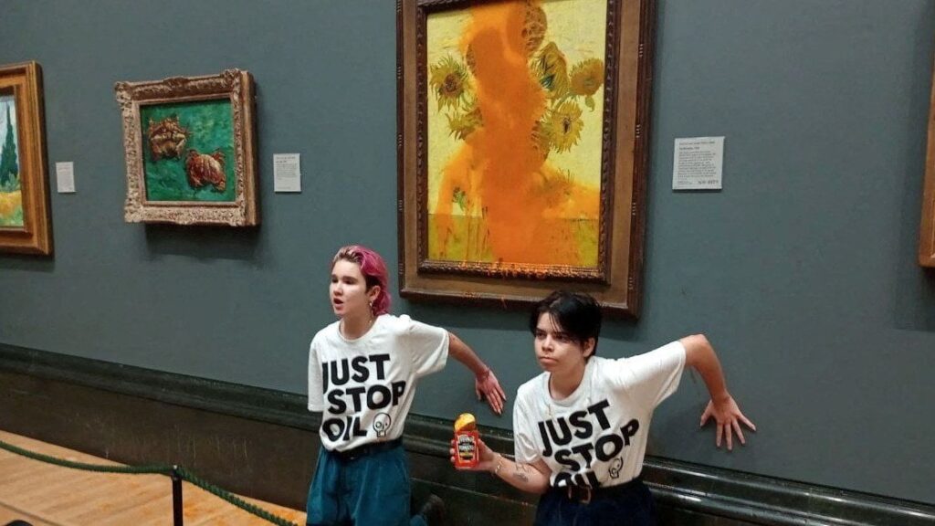 JSO activists who threw soup over Van Gogh masterpiece jailed