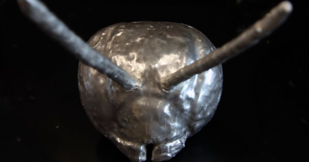 Room temperature metalworking inspired by insects and crab shells