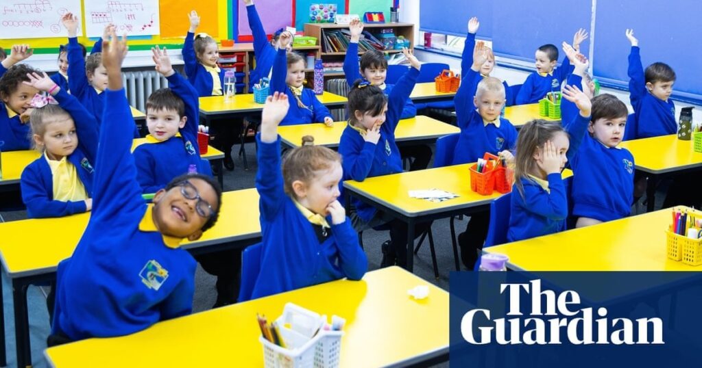 UK primary class sizes among biggest in industrialised world, report finds