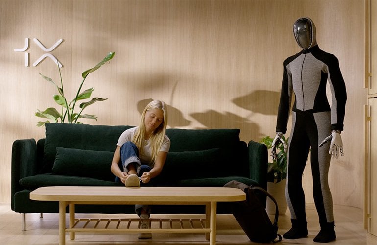 NEO Beta humanoid robot