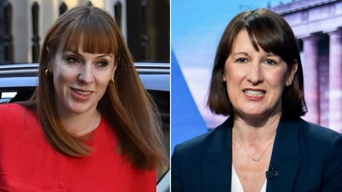 Angela Rayner and Rachel Reeves declared clothing donations as office support